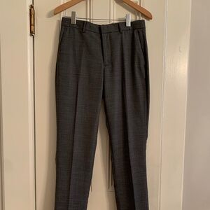 J. Crew Bowery Slim-fit charcoal gray pant in Italian wool in size W29 L32